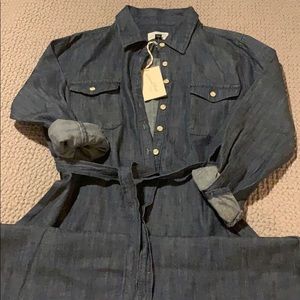 Denim shirt dress by Universal Thread